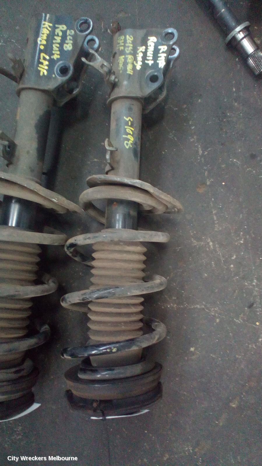 RENAULT KANGOO RIGHT FRONT STRUT, DIESEL, 1.5, X61, 03/2013 ONWARDS - Image 1