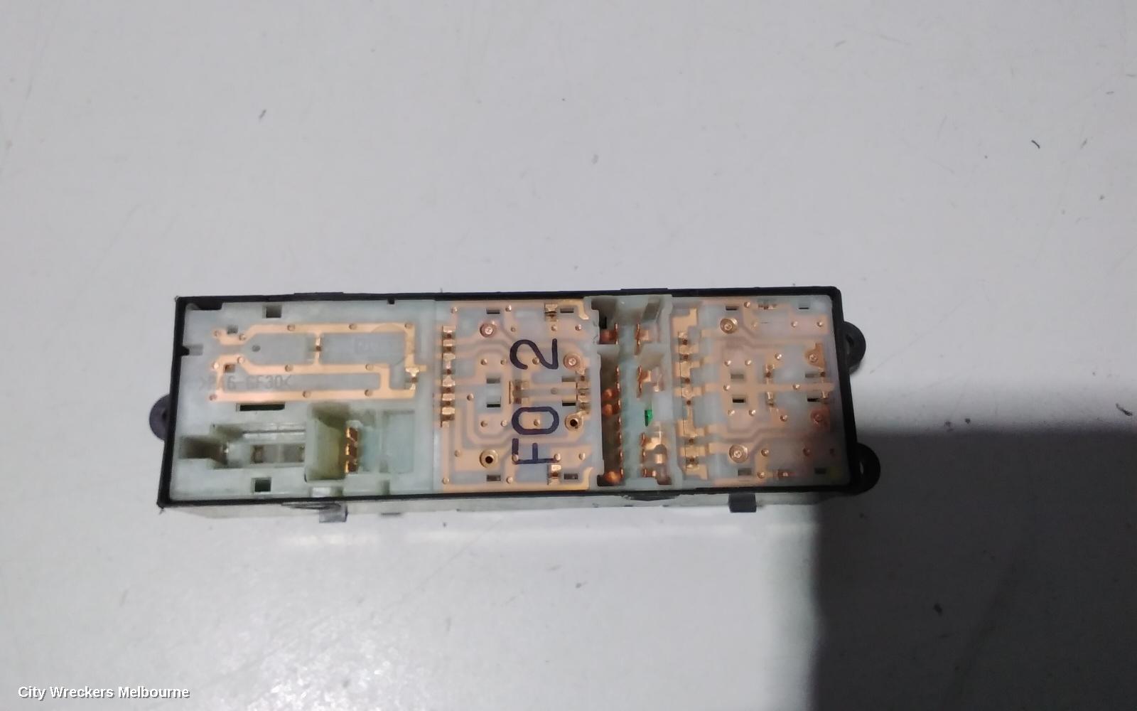 SUBARU IMPREZA PWR DR WIND SWITCH, RH FRONT (MASTER SWITCH), F08, G3, 04/2007 - 12/2013 - Image 2