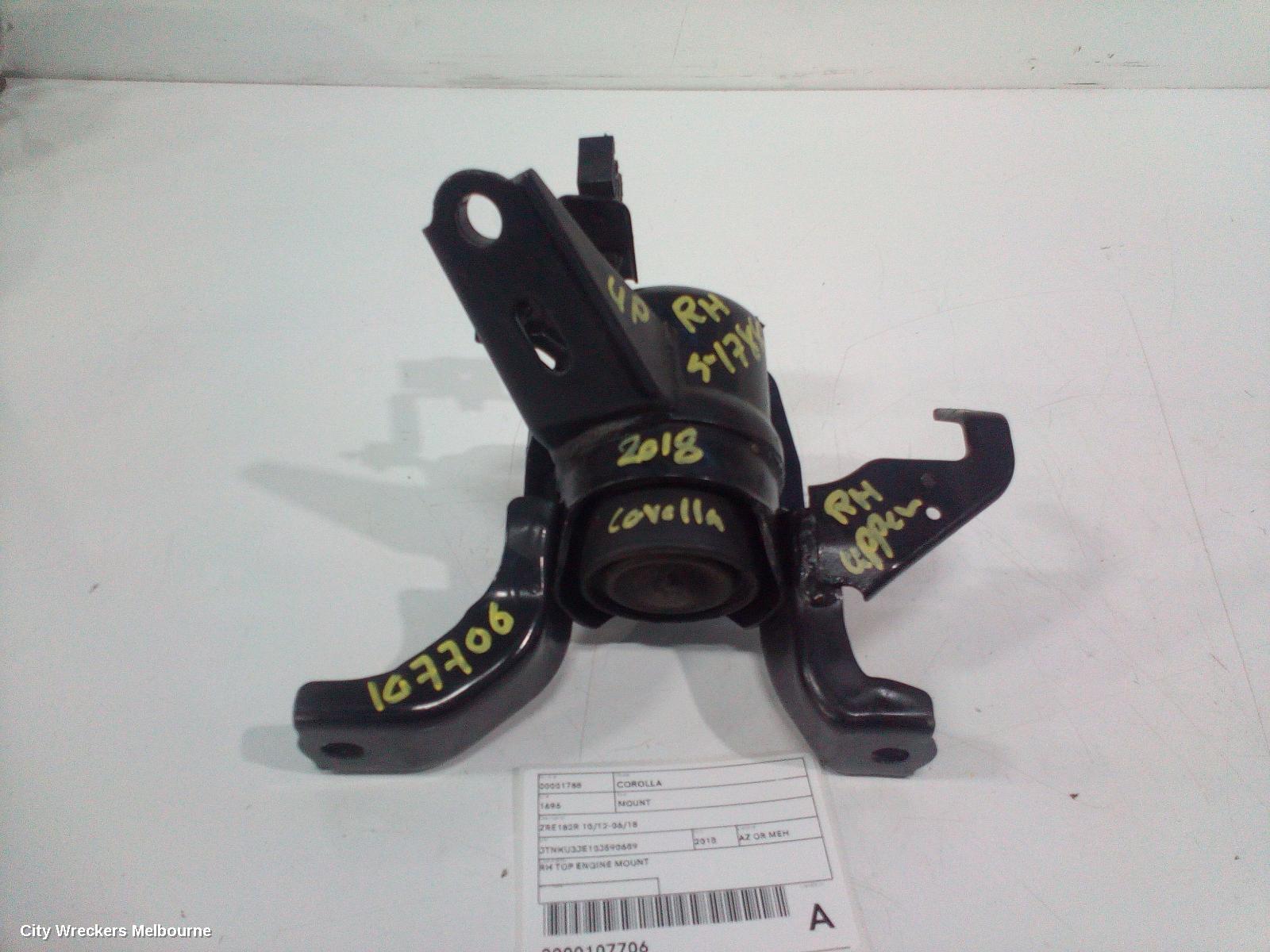 TOYOTA COROLLA MOUNT, ZRE182R 10/2012 - 06/2018 - Image 1
