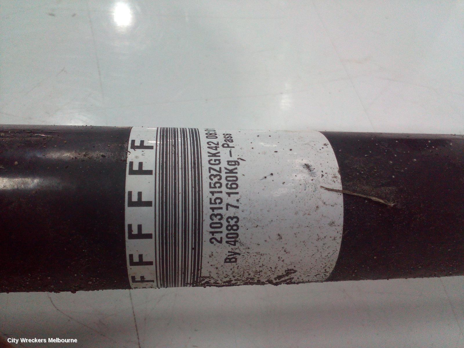 TOYOTA COROLLA RIGHT DRIVESHAFT, ZRE182R, HATCH, NON HYBRID, AUTO/MANUAL T/M, 03/2015 - 06/2018 - Image 3