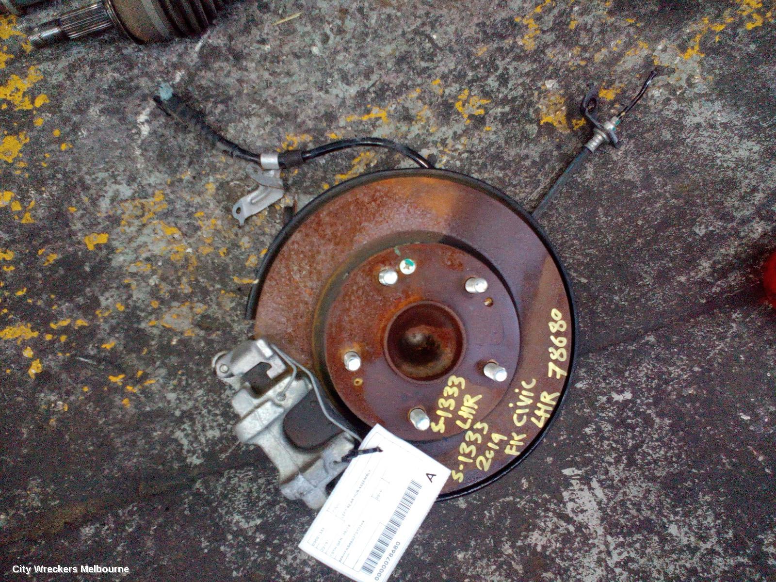 HONDA CIVIC LEFT REAR HUB ASSEMBLY, 10TH GEN, 05/2016 - 08/2021 - Image 2