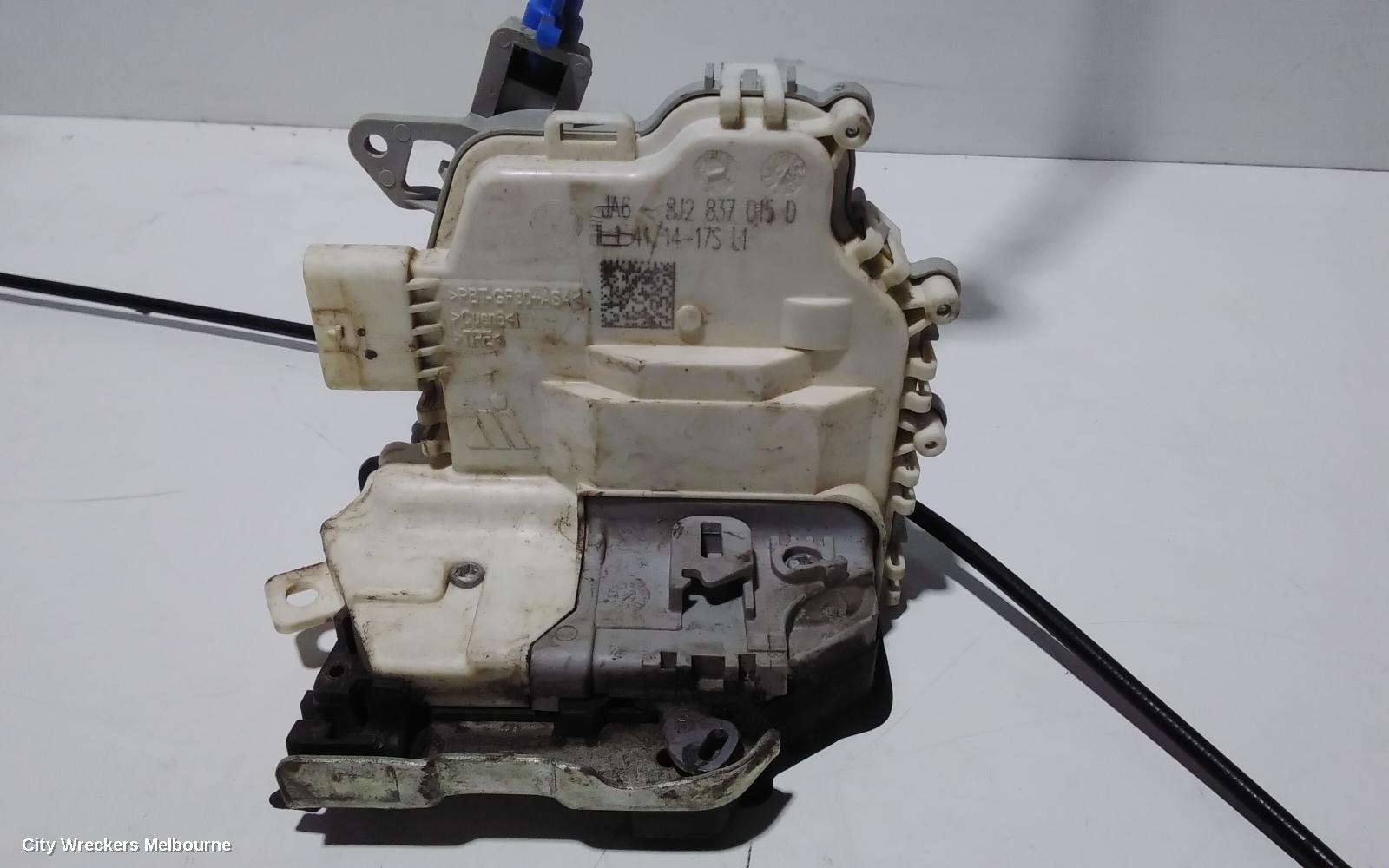 AUDI Q3 DOOR/BOOT/GATE LOCK, LEFT FRONT DOOR LOCK, 8U, P/N 8J2837015F, 11/2014 - 12/2018 - Image 2