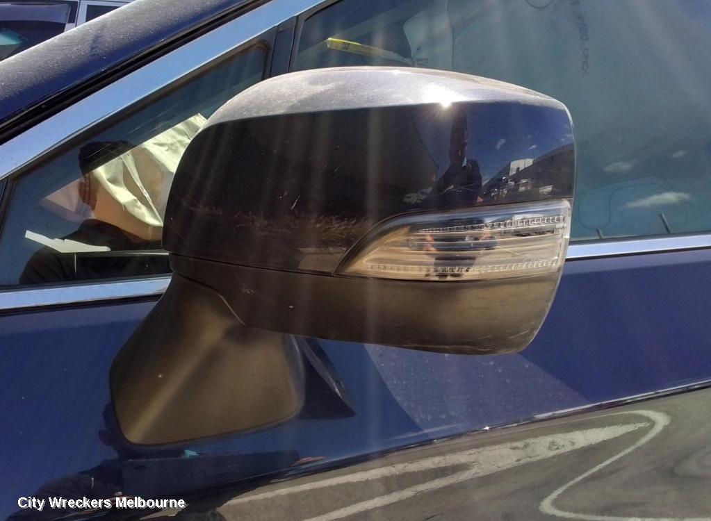 SUBARU LIBERTY LEFT DOOR MIRROR, 6TH GEN, POWER FOLD, W/ BLIND SPOT TYPE, 02/2016 - 11/2017 - Image 2