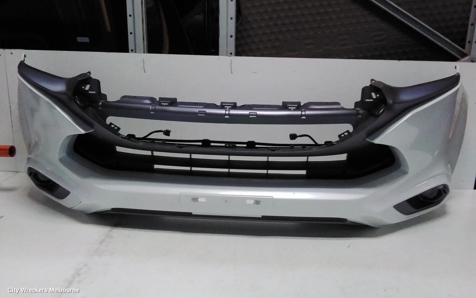 ISUZU MU-X FRONT BUMPER, 2ND GEN, BUMPER BAR, W/ PARKING SENSOR TYPE, GREY INSERT, 01/2022 ONWARDS - Image 2