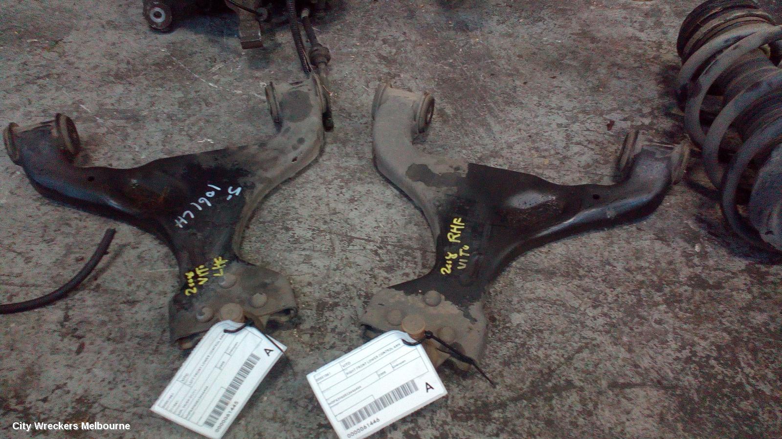 MERCEDES VITO LEFT FRONT LOWER CONTROL ARM, 639, 04/2004 - 01/2011 - Image 2
