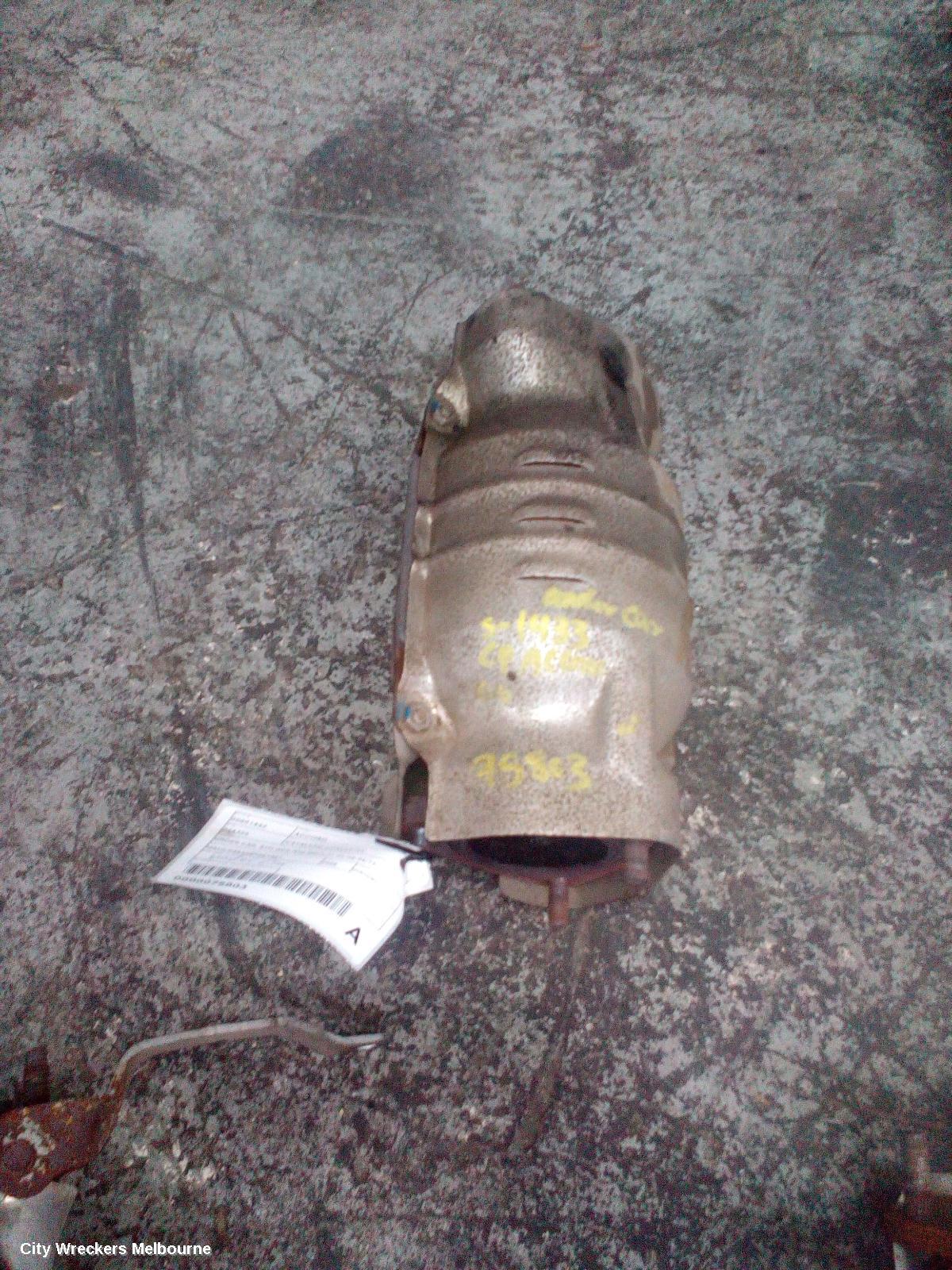 HONDA ACCORD CATALYTIC CONVERTER, UNDER CAR-CAT TYPE, 2.4/3.5, PETROL, 8TH GEN, 02/2008 - 06/2011 - Image 1