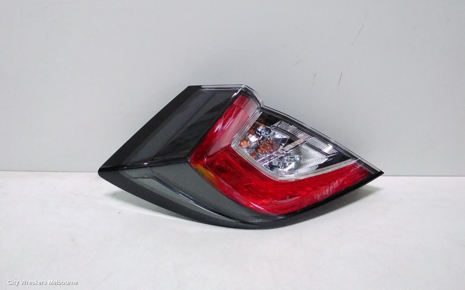 HONDA CIVIC LEFT TAILLIGHT, IN BODY, HATCH, 10TH GEN, LED TYPE, 02/2017 - 08/2021 - Image 2