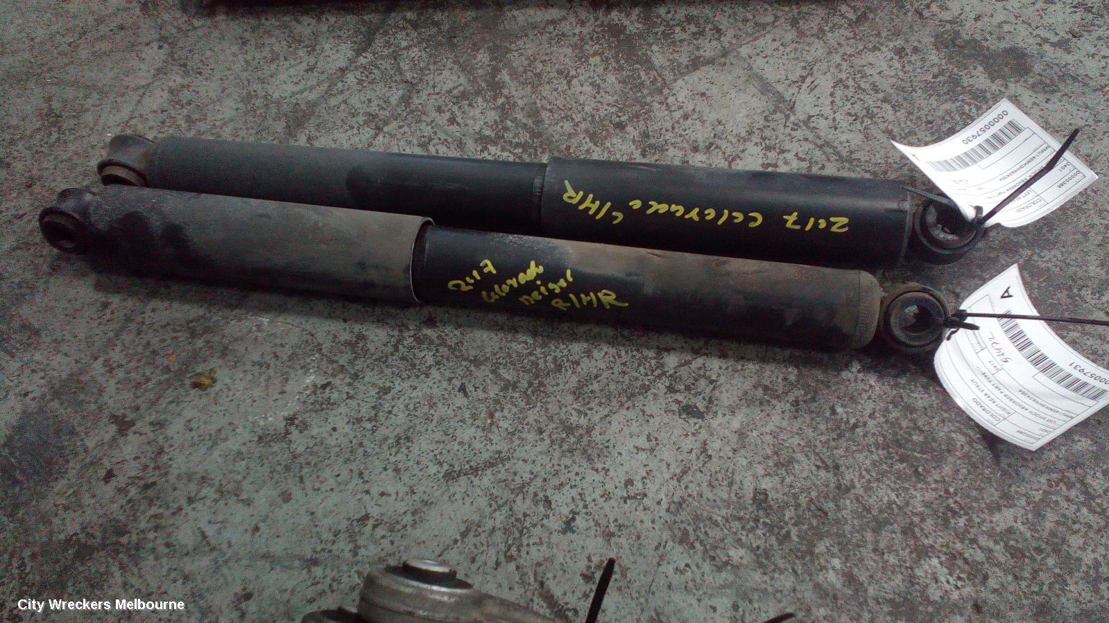 HOLDEN COLORADO RIGHT REAR STRUT, ***USE SHOCK ABSORBER PART TYPE*** - Image 2
