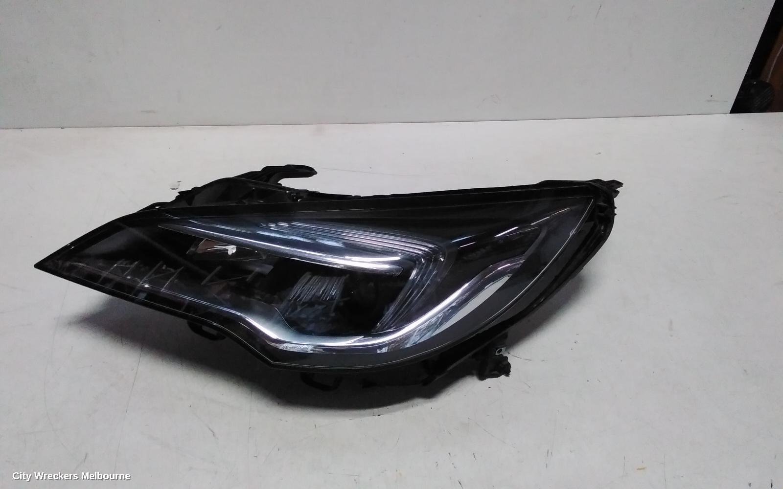 HOLDEN ASTRA LEFT HEADLAMP, BK, 5DR HATCH, LED TYPE, 09/2016 ONWARDS - Image 1