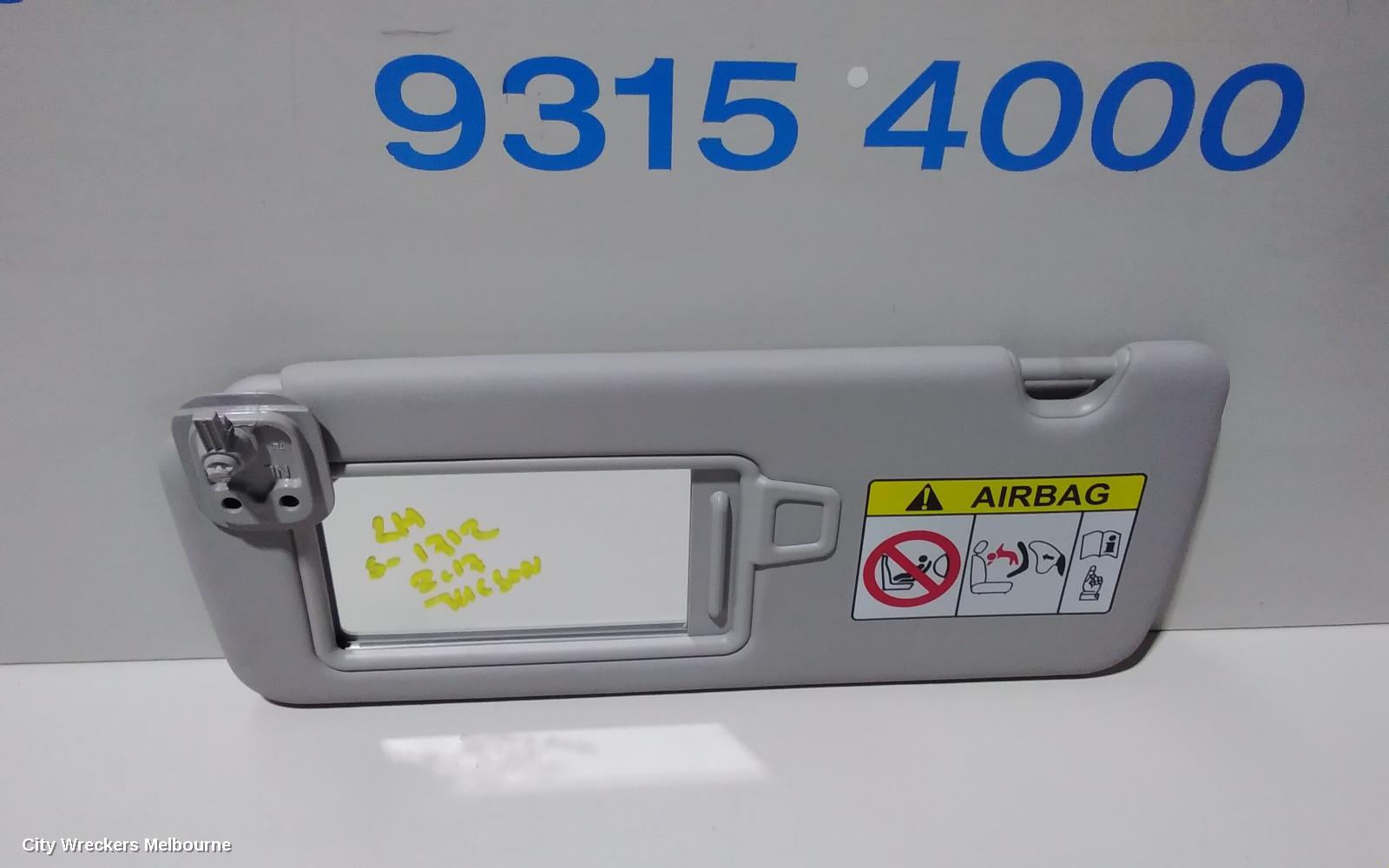 HYUNDAI TUCSON SUNVISOR, TL, LH SIDE, 07/2015 - 01/2021 - Image 2