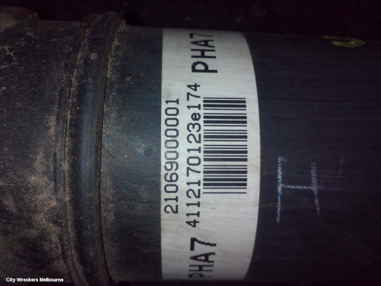 TOYOTA HIACE REAR DRIVE SHAFT, TRH, LWB/SWB, AUTO T/M, PETROL, 03/2015 - 04/2019 - Image 3