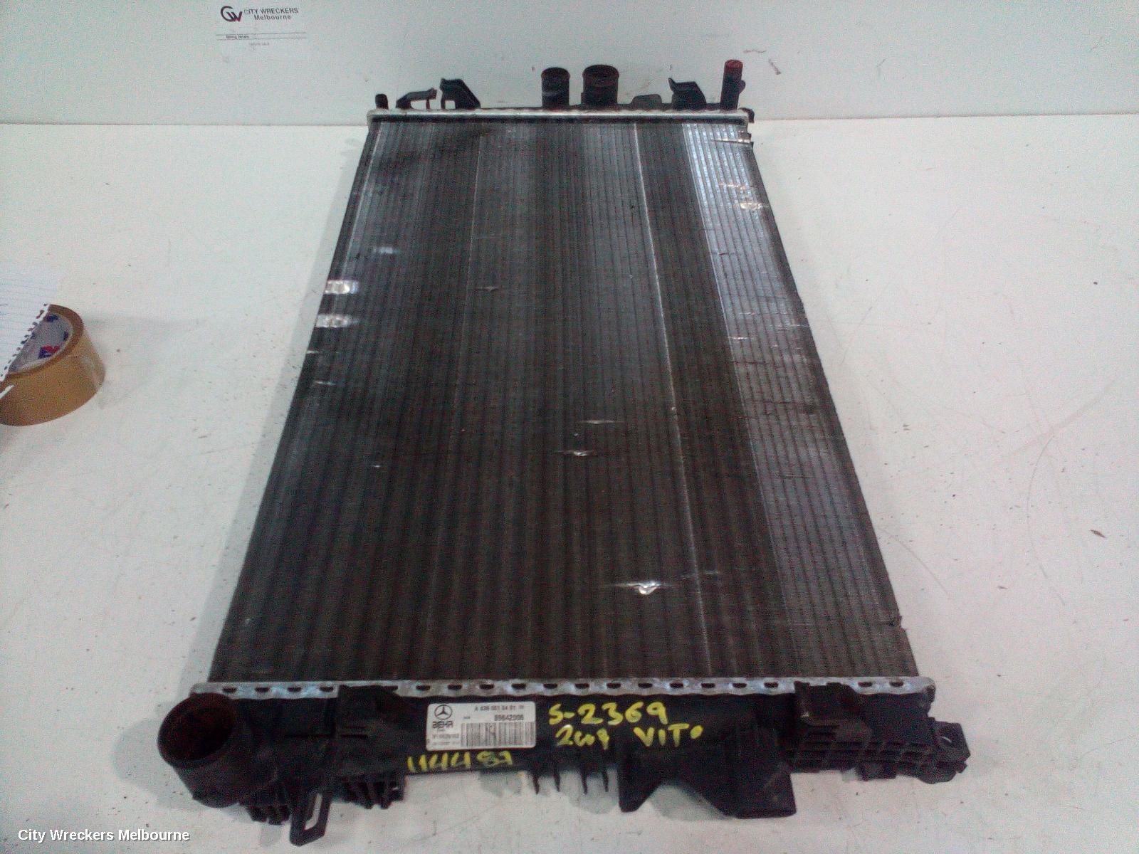 MERCEDES VITO RADIATOR, MANUAL, 639, 04/2004 - 02/2015 - Image 1