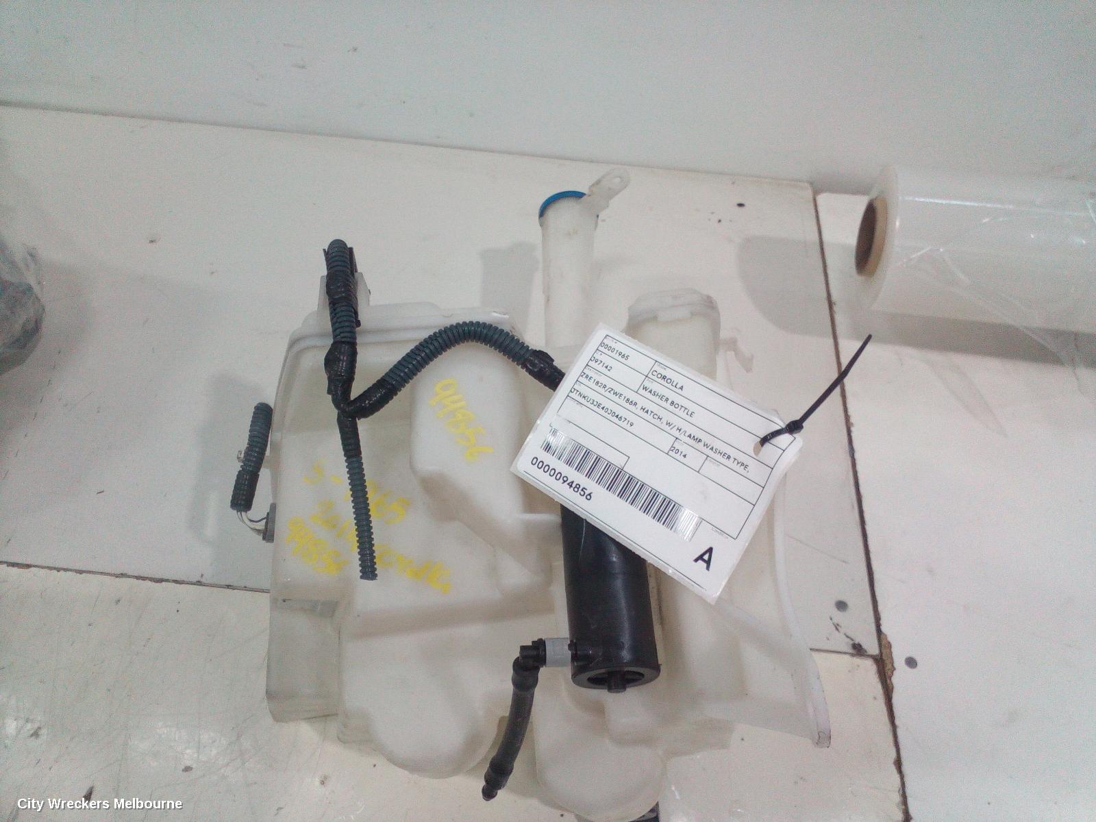 TOYOTA COROLLA WASHER BOTTLE, ZRE182R/ZWE186R, HATCH, W/ H/LAMP WASHER TYPE, 10/2012 - 06/2018 - Image 3