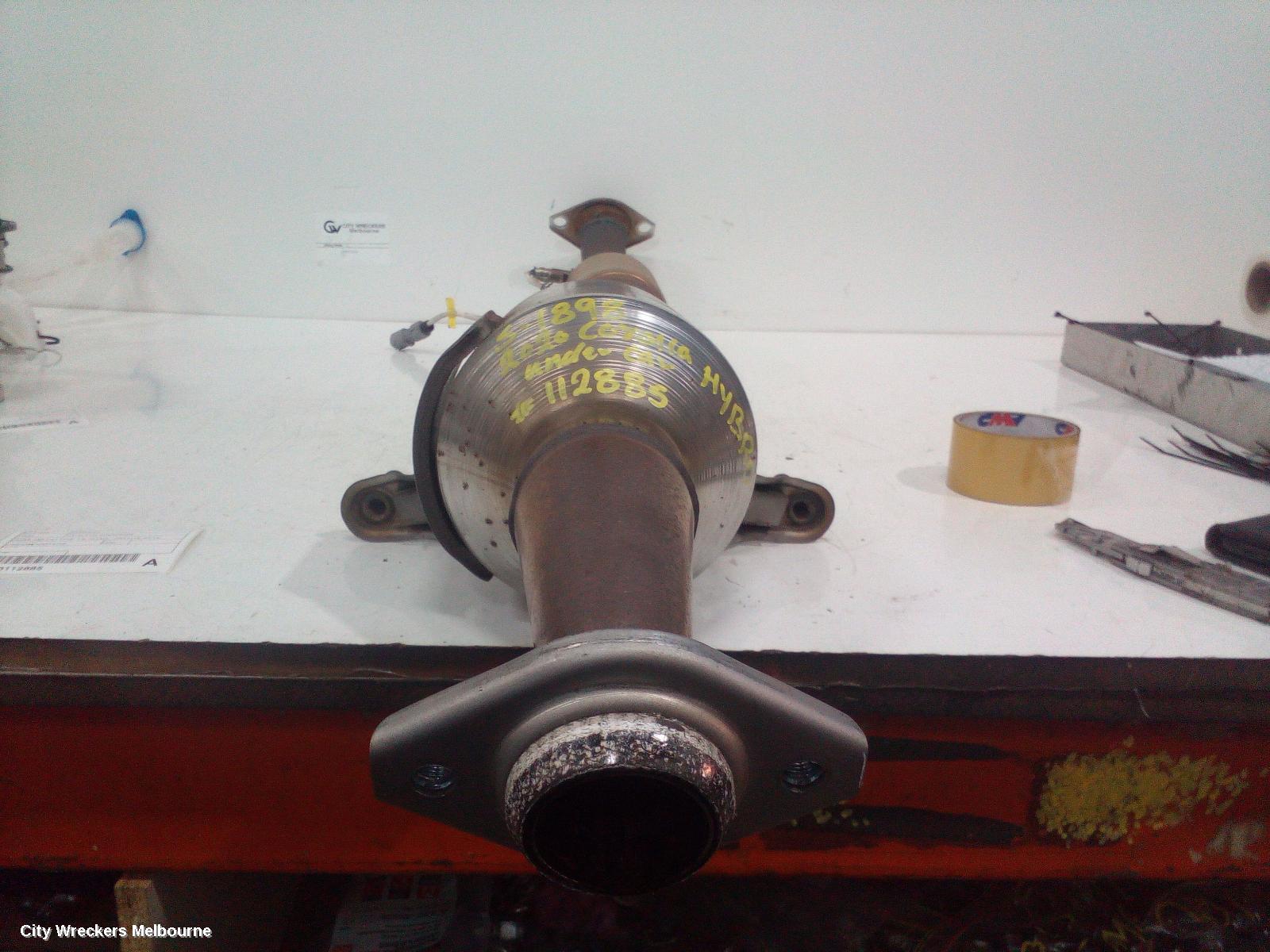 TOYOTA COROLLA CATALYTIC CONVERTER, UNDER CAR-CAT TYPE, 1.8, PETROL, ZWE211R, 07/2018 ONWARDS - Image 1