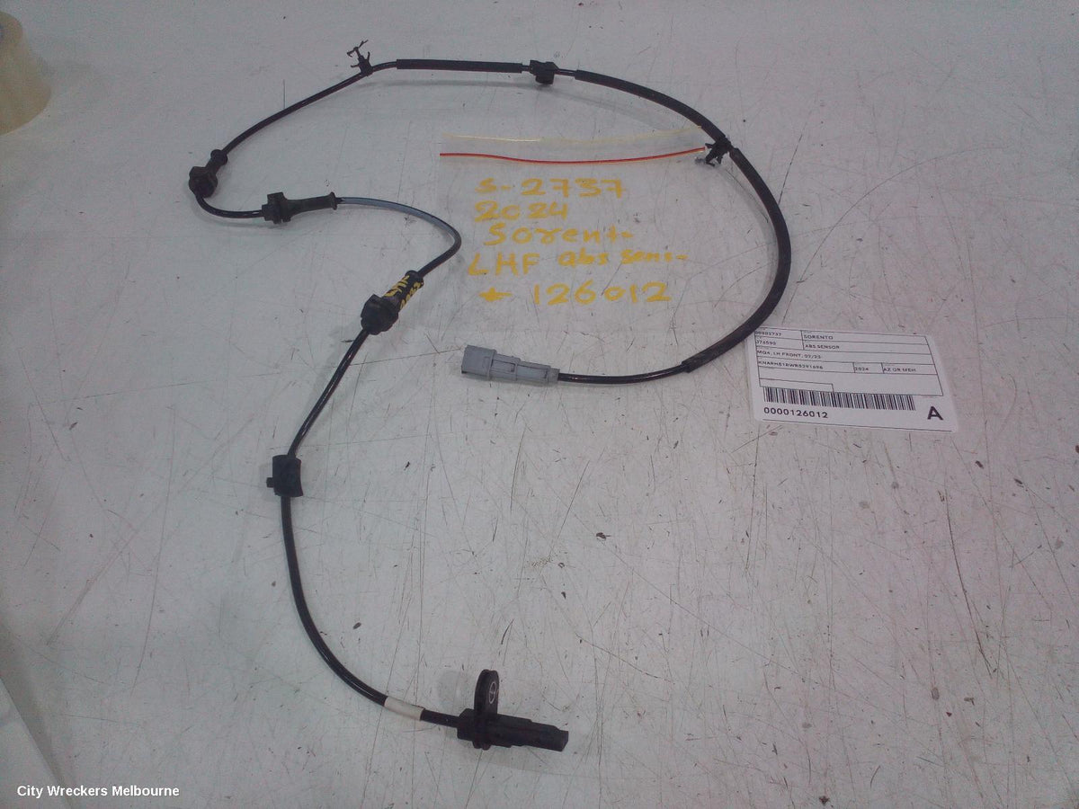KIA SORENTO ABS SENSOR, MQ4, LH FRONT, 02/2020 ONWARDS - Image 2