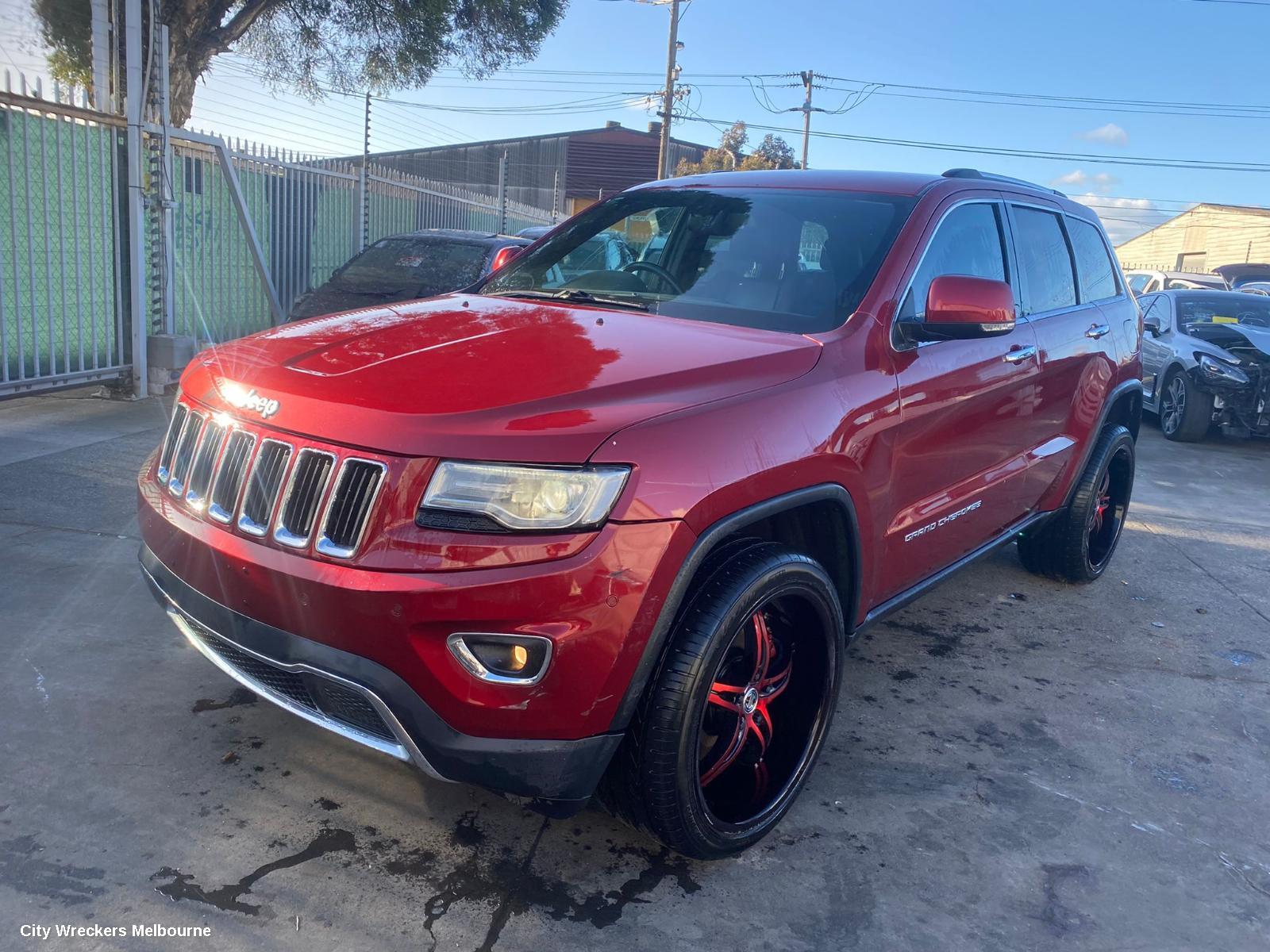 JEEP GRANDCHEROKEE FRONT BUMPER, WK, BUMPER BAR (2 PIECE), LIMITED, W/ PARK SENSOR TYPE, 04/2013 - 09/2016 - Image 3