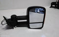 ISUZU DMAX RIGHT DOOR MIRROR, POWER, BLACK, W/ FLASHER TYPE, RA, 10/2008 - 07/2012 - Image 1