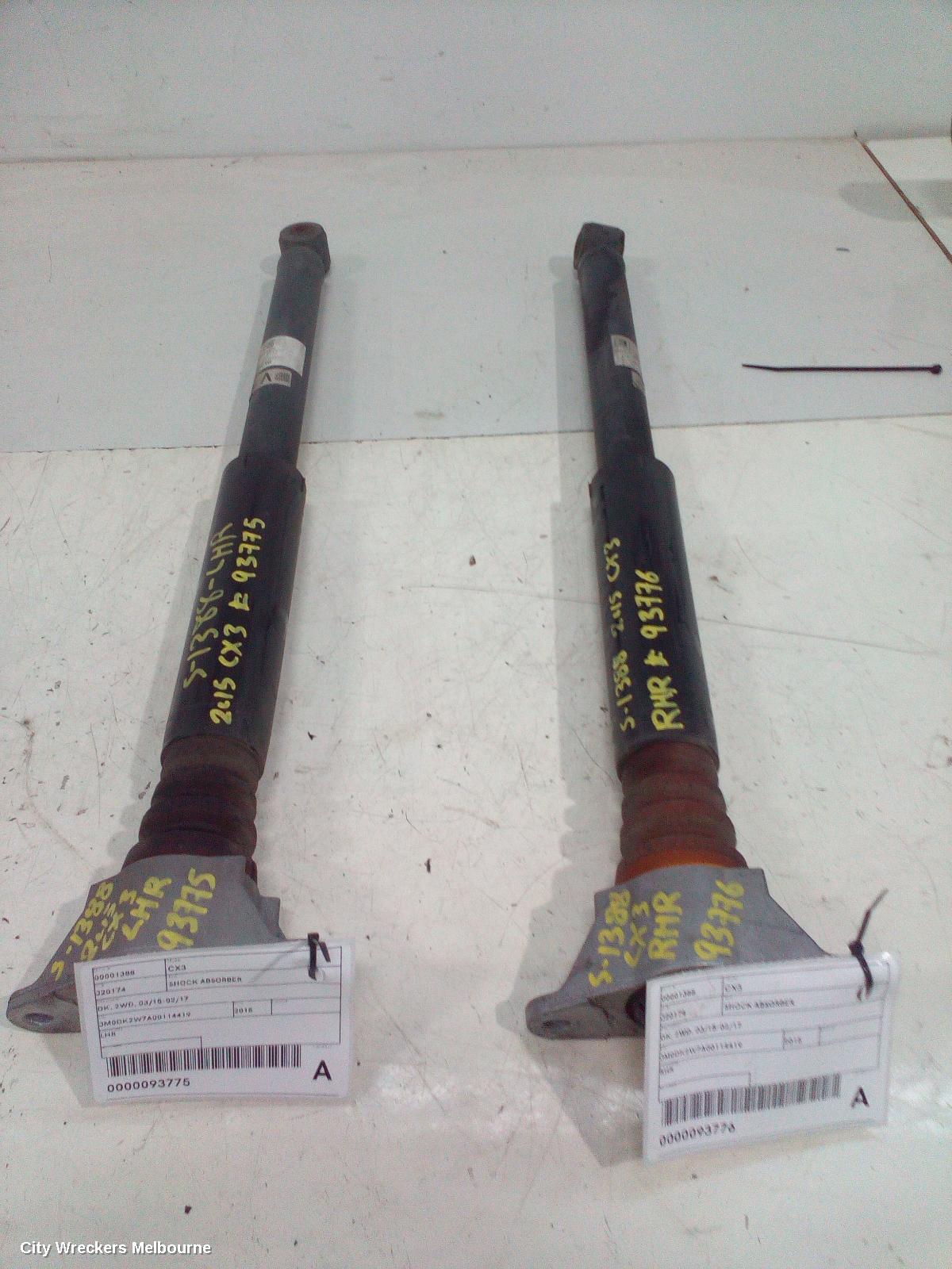 MAZDA CX3 SHOCK ABSORBER, DK, 2WD, 03/2015 - 02/2017 - Image 3