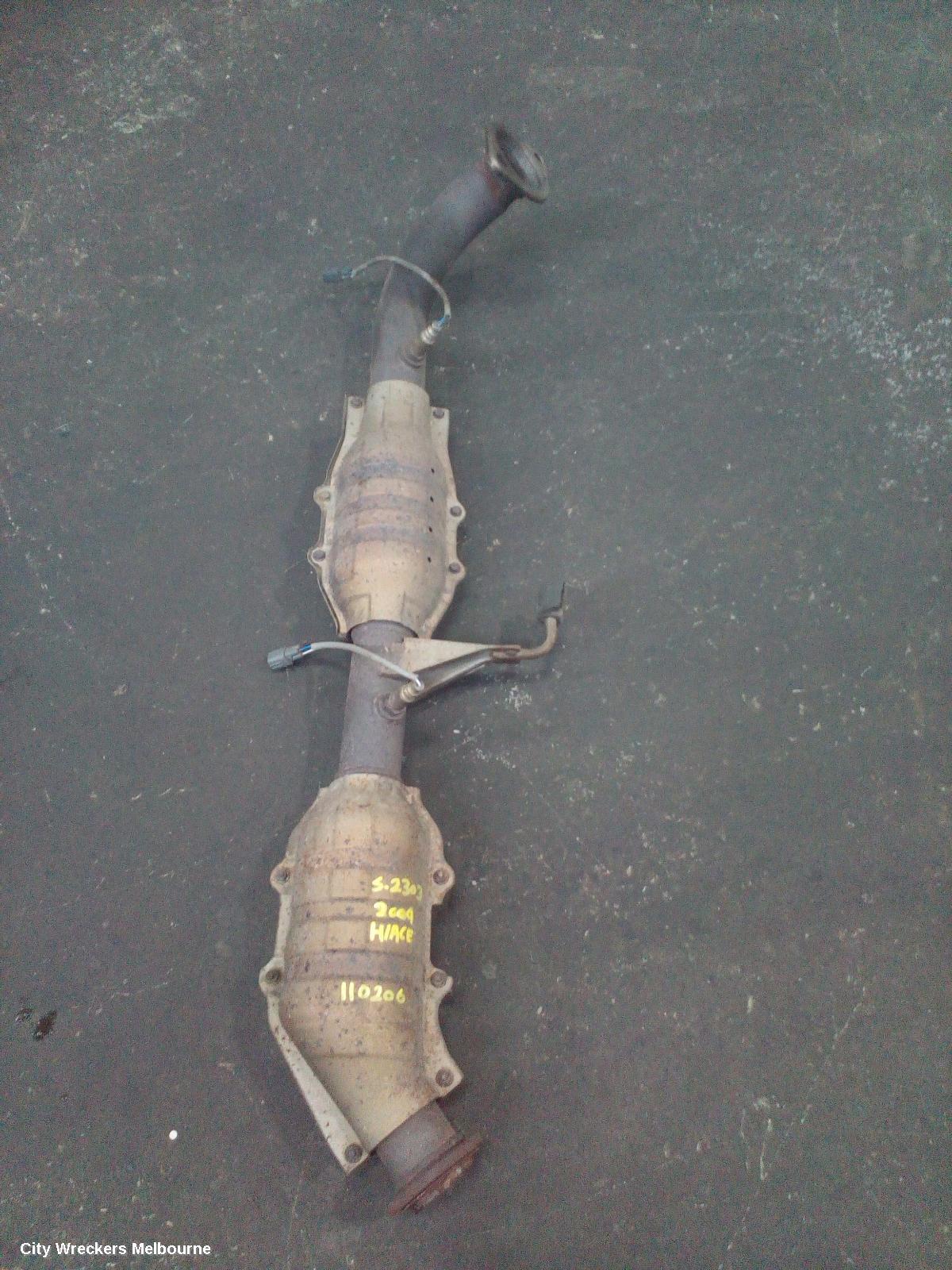 TOYOTA HIACE CATALYTIC CONVERTER, UNDER CAR-CAT TYPE, 2.7, PETROL, 2TR-FE, TRH, 03/2005 - 02/2015 - Image 2