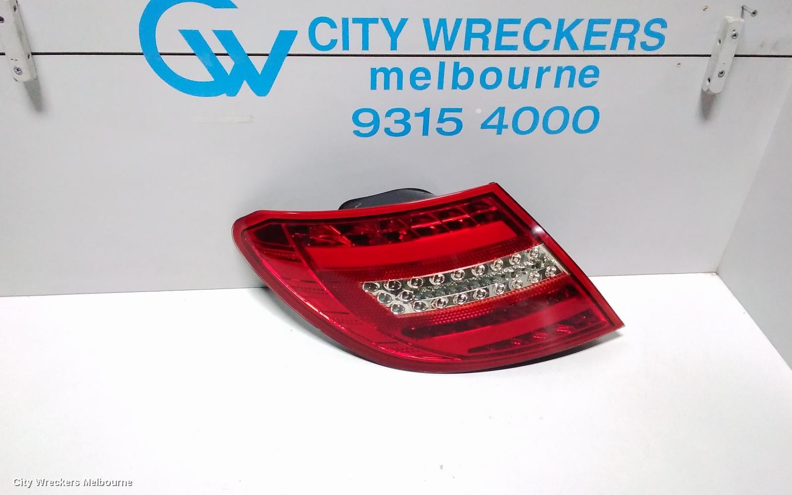 MERCEDES C CLASS LEFT TAILLIGHT, W204, SEDAN, AVANTGARDE/SPORTS, LED TYPE, 07/2007 - 02/2011 - Image 1