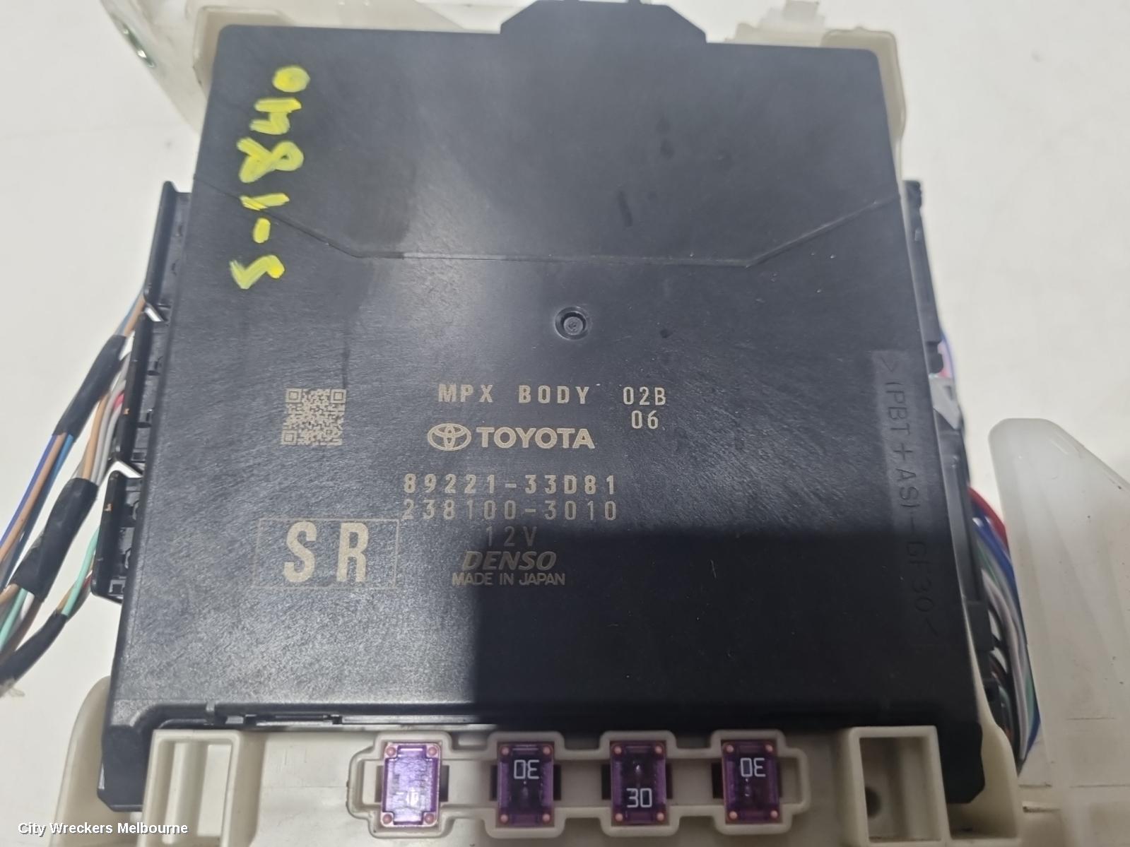 TOYOTA CAMRY FUSE BOX, UNDER DASH, XV70, 09/2017 ONWARDS - Image 2