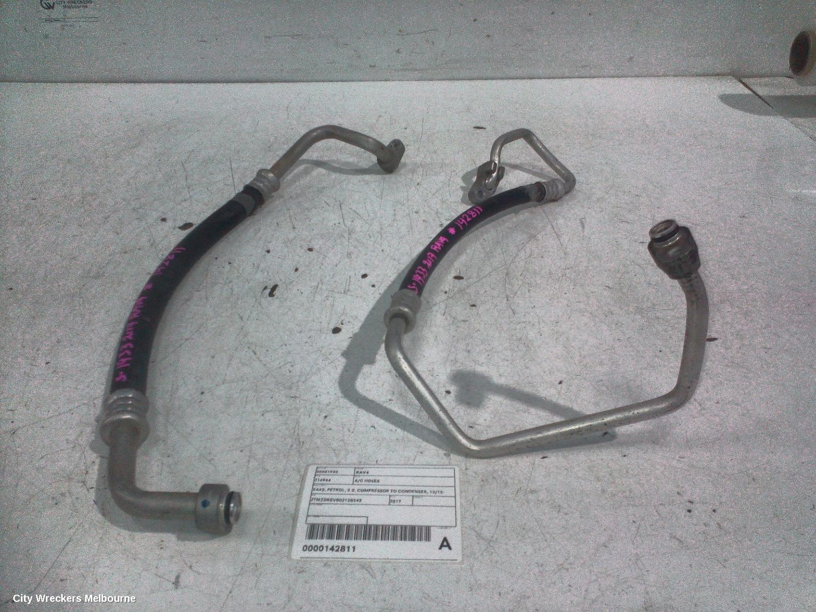 TOYOTA RAV4 A/C HOSES, XA40, PETROL, 2.0, COMPRESSOR TO CONDENSER, 12/2012 - 12/2018 - Image 1