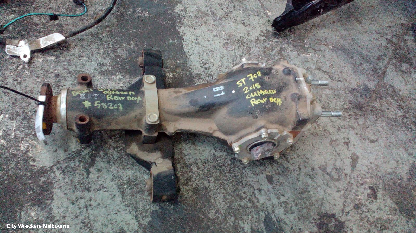 SUBARU OUTBACK DIFFERENTIAL CENTRE, 2.0, EE20, DIESEL, AUTO T/M, 6TH GEN, 4.111 RATIO (B1 CODE), 08/2014 ONWARDS - Image 1