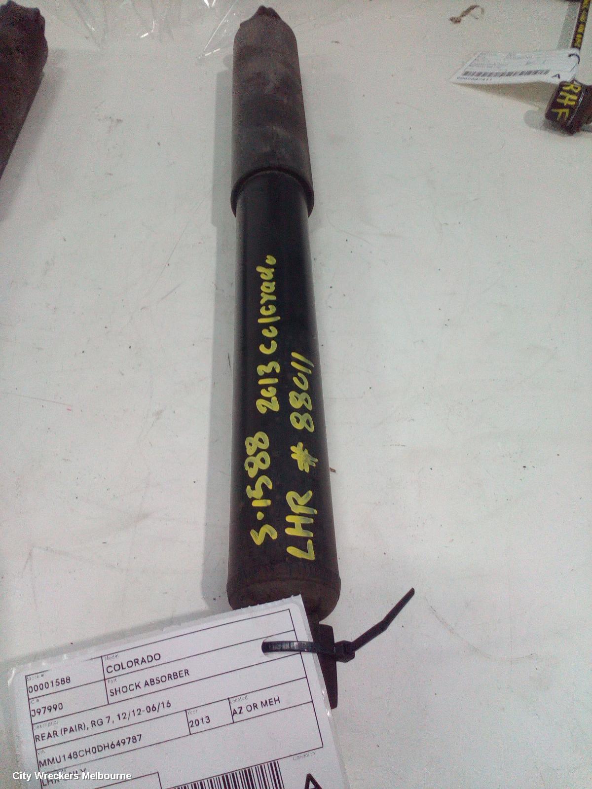 HOLDEN COLORADO SHOCK ABSORBER, REAR (PAIR), RG 7, 12/2012 - 06/2016 - Image 3
