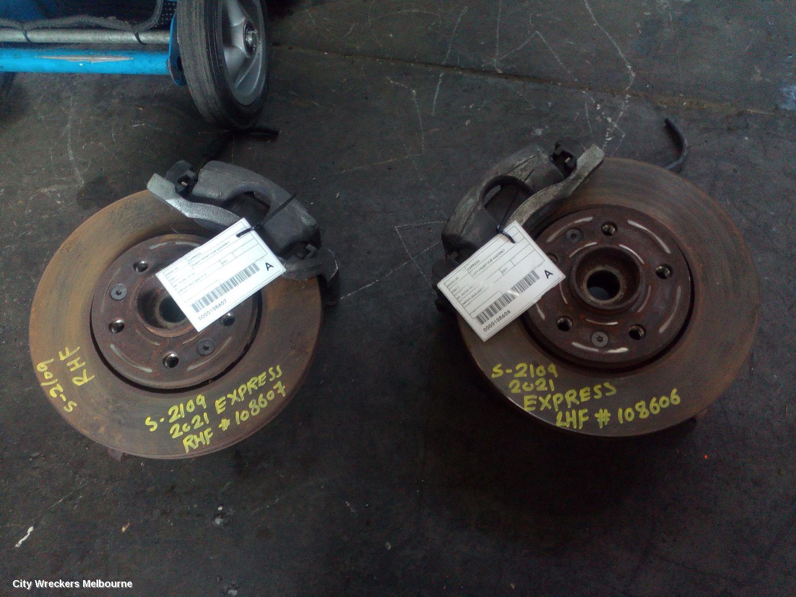 MITSUBISHI EXPRESS RIGHT FRONT HUB ASSEMBLY, SN, 03/2020 - 12/2022 - Image 3