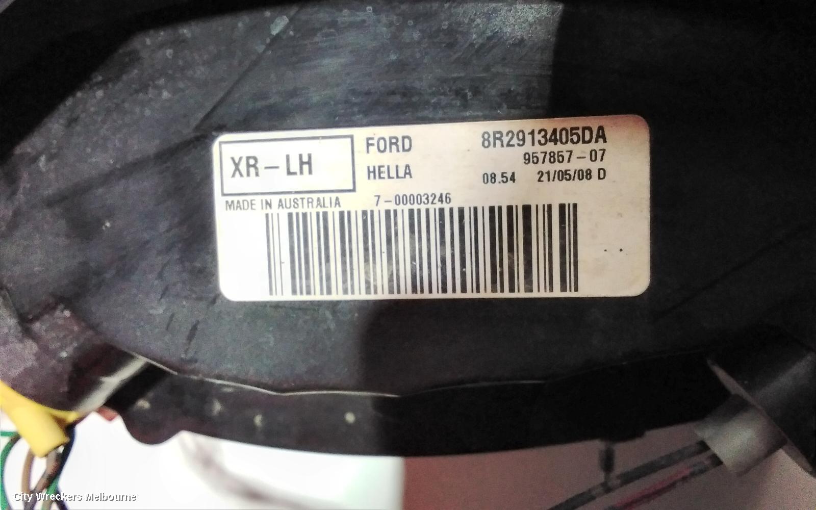FORD FALCON LEFT TAILLIGHT, FG MKI-MKII, SEDAN, XR6/XR8, 05/2008 - 10/2014 - Image 3