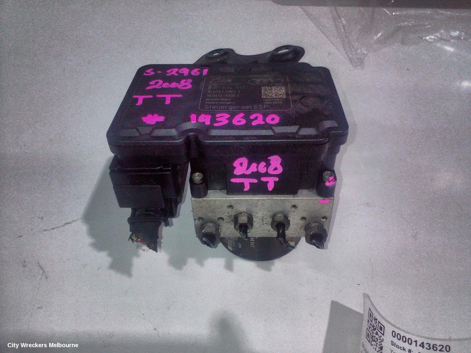 AUDI TT ABS PUMP/MODULATOR, 8J, P/N 8J0614517, 09/2006 ONWARDS - Image 2