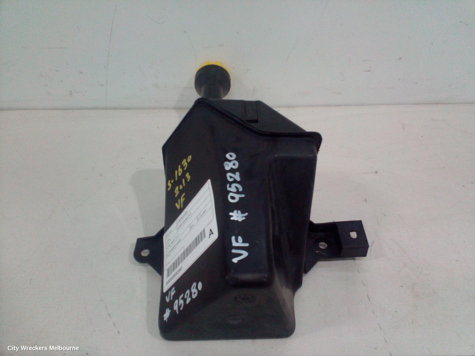 HOLDEN COMMODORE OVERFLOW BOTTLE, VE-VF, 08/2006 - 12/2017 - Image 1