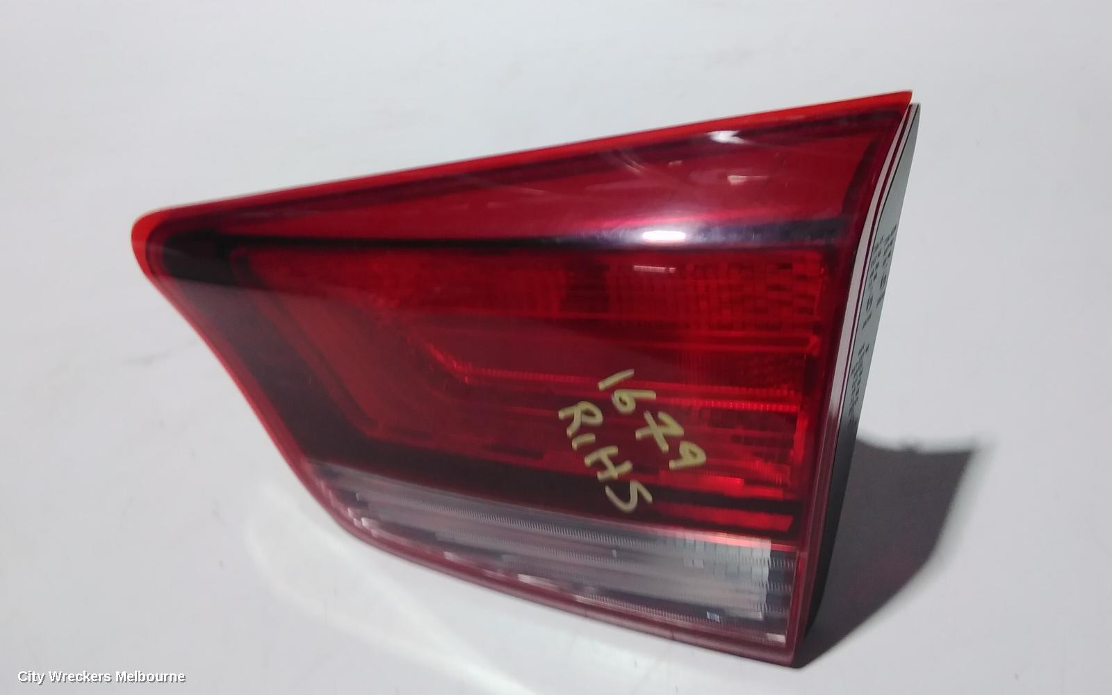 KIA RIO REAR GARNISH, TAILGATE LAMP (RH SIDE), YB, S/SI/SPORT, STANDARD TYPE, 12/2016 ONWARDS - Image 2