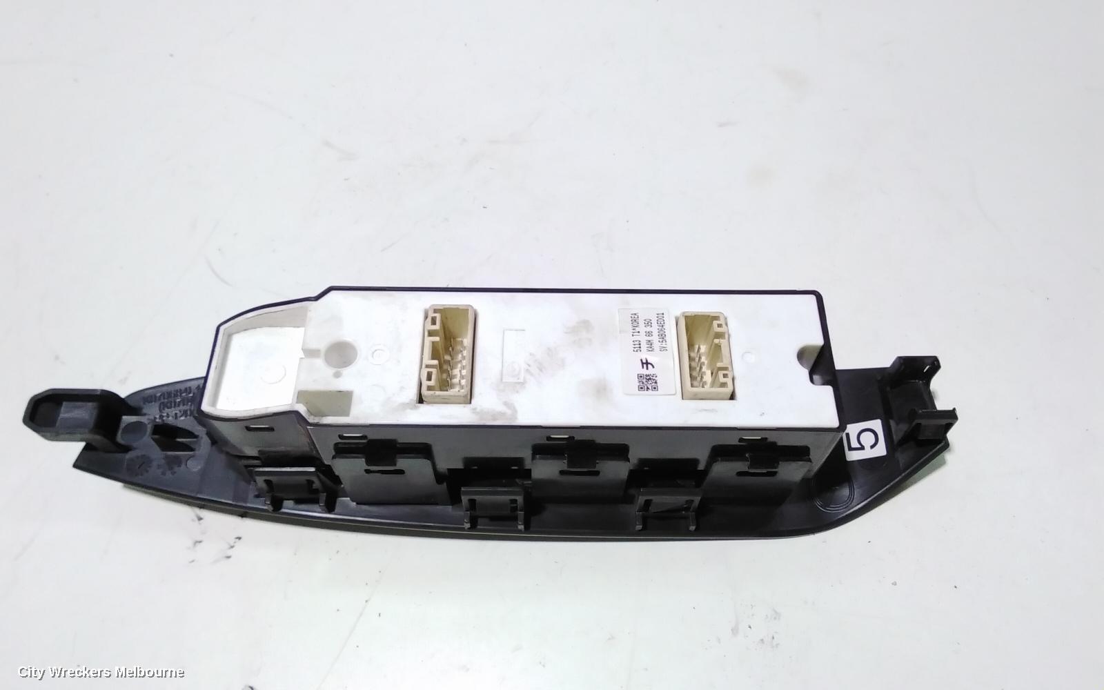 MAZDA CX5 PWR DR WIND SWITCH, RH FRONT (MASTER SWITCH), KE, 01/2015 - 12/2016 - Image 3