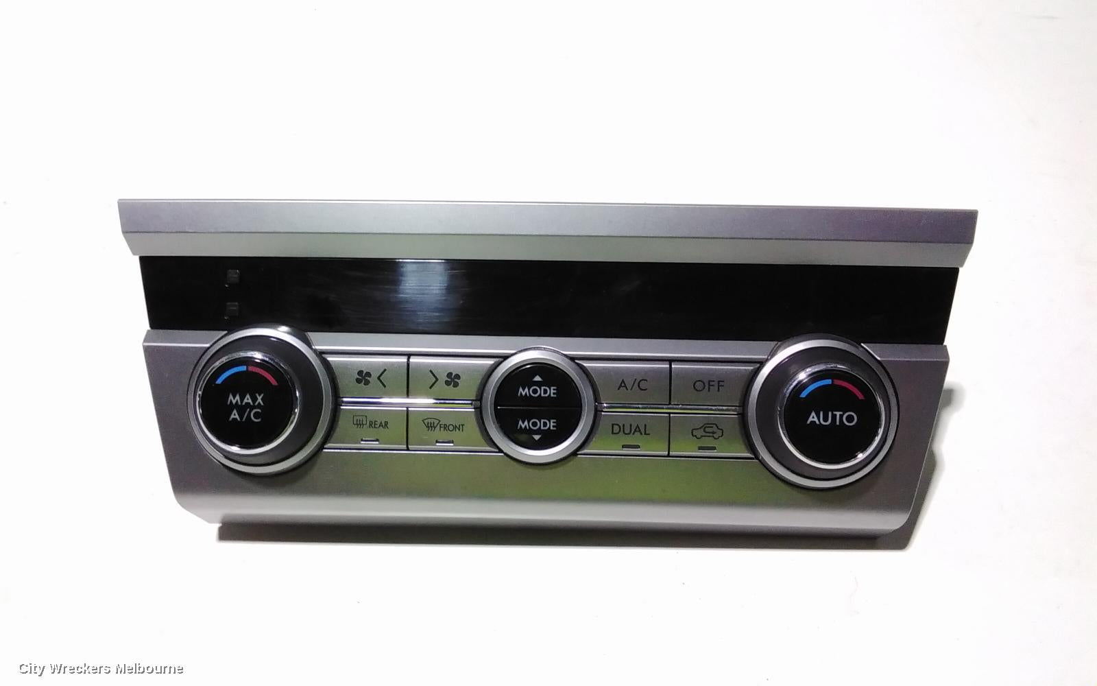 SUBARU OUTBACK HEATER/AC CONTROLS, 6TH GEN, CLIMATE CONTROL TYPE, NON HEATED SEATS, 08/2014 - 12/2020 - Image 1