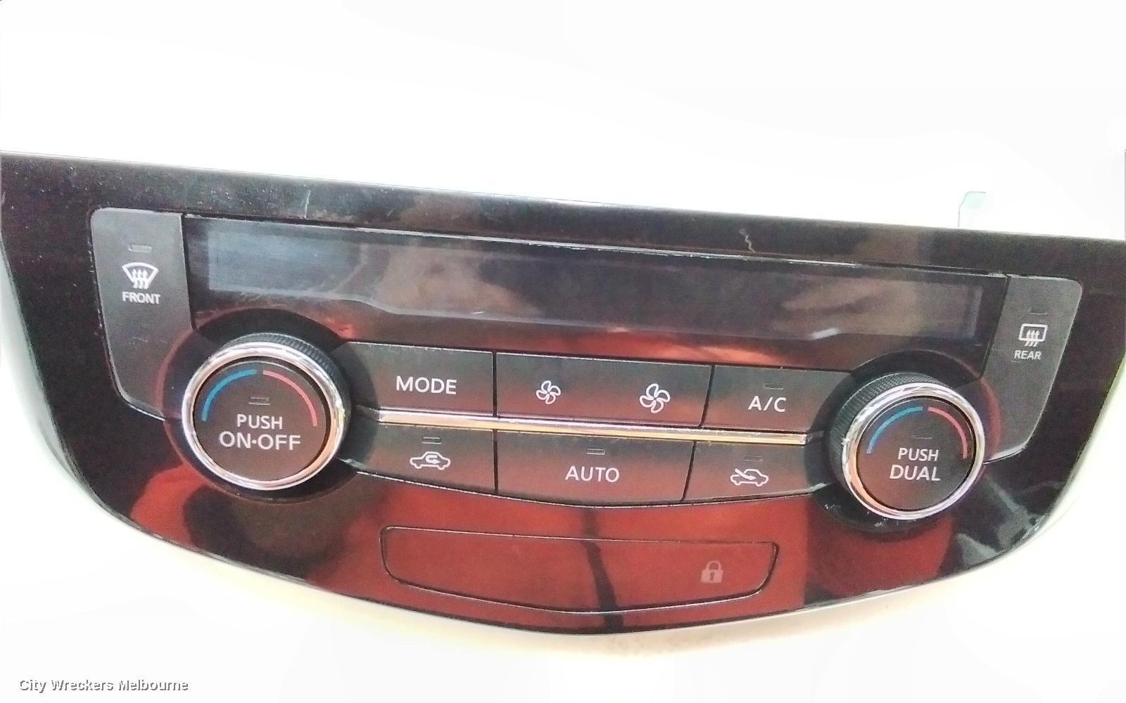 NISSAN QASHQAI HEATER/AC CONTROLS, J11, CLIMATE CONTROL TYPE, 06/2014 - 07/2021 - Image 2