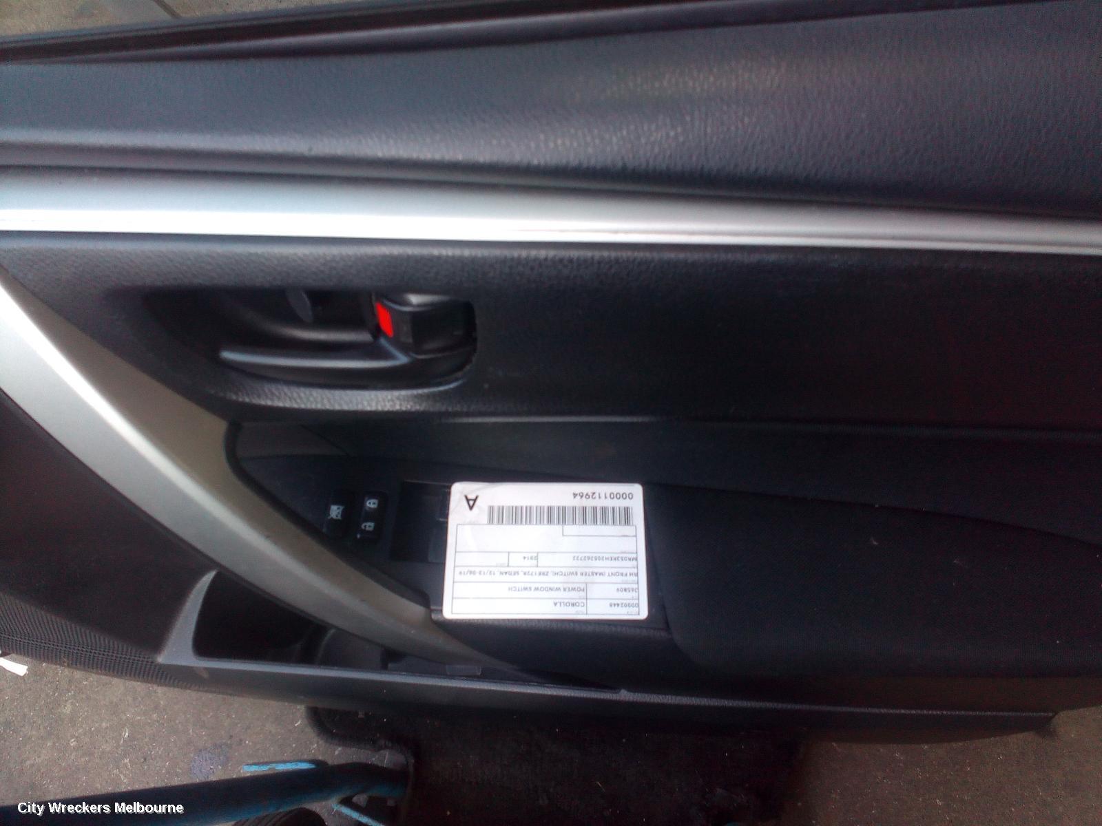 TOYOTA COROLLA PWR DR WIND SWITCH, RH FRONT (MASTER SWITCH), ZRE172R, SEDAN, 12/2013 - 06/2019 - Image 2