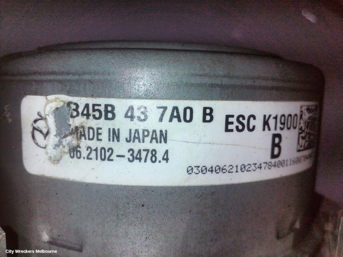 MAZDA 3 ABS PUMP/MODULATOR, BM-BN, P/N B45B437A0B, 06/2013 - 02/2019 - Image 3