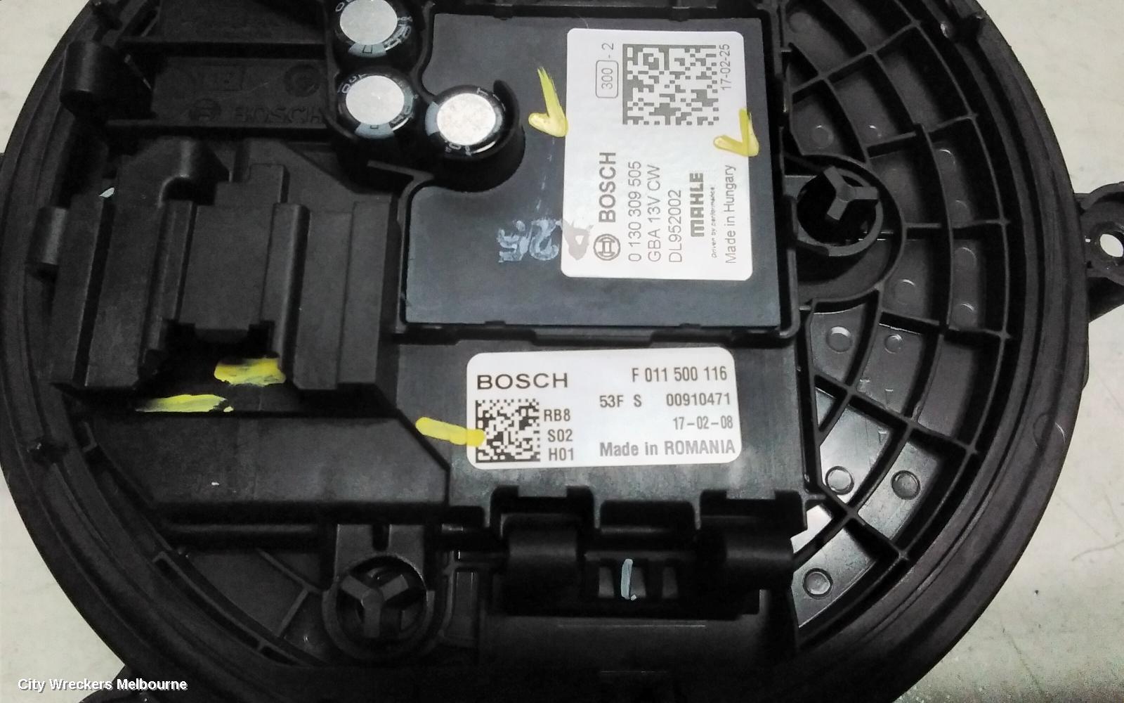 HOLDEN ASTRA HEATER FAN MOTOR, BK-BL, P/N DL952002, 09/2016 - 12/2020 - Image 3