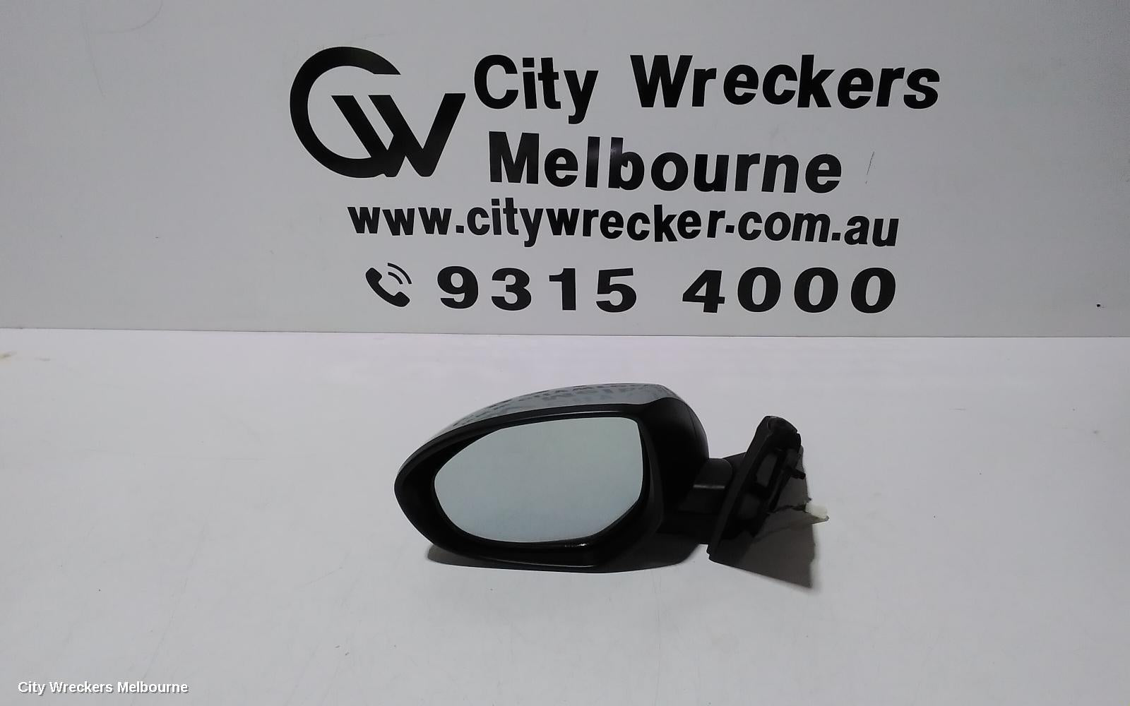 MAZDA 6 LEFT DOOR MIRROR, GG/GY, 3 WIRE TYPE, 09/2002 - 02/2008 - Image 1