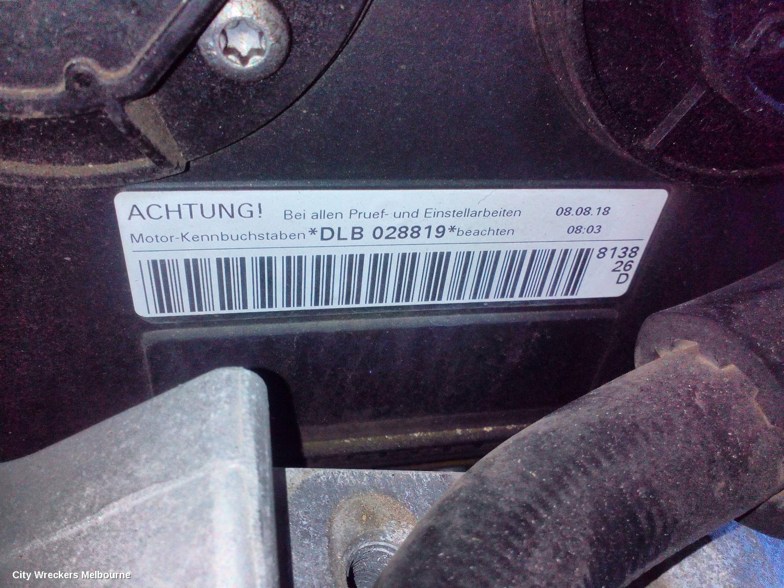 VOLKSWAGEN GOLF ENGINE, PETROL, 2.0, TURBO, GEN 7, DLBA CODE, 03/2017 - 08/2020 - Image 2