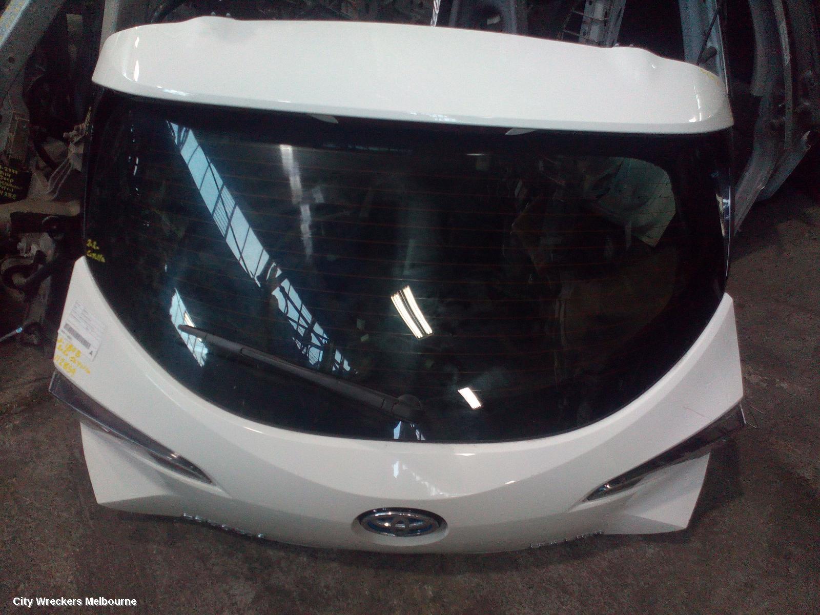 TOYOTA COROLLA BOOTLID/TAILGATE, TAILGATE, E210, HATCH, HYBRID TYPE, 07/2018 ONWARDS - Image 1