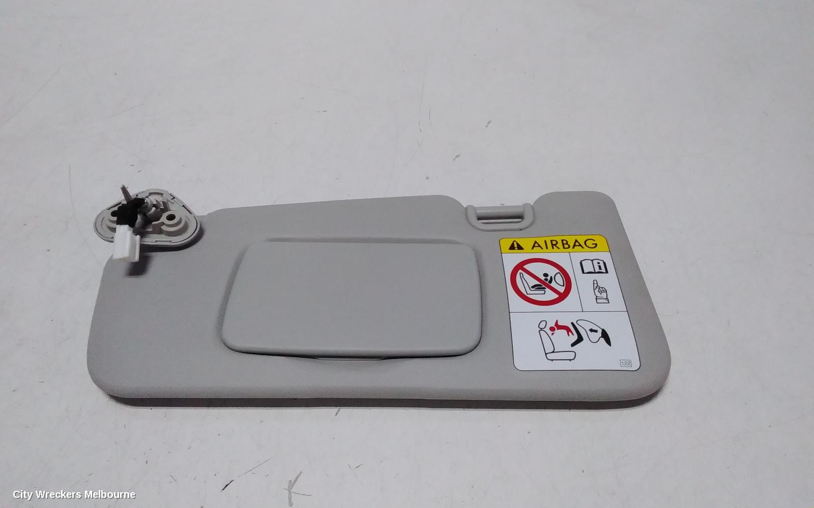 SUBARU XV SUNVISOR, G5X, LH SIDE, W/ MIRROR LIGHT, 03/2017 - 06/2023 - Image 1