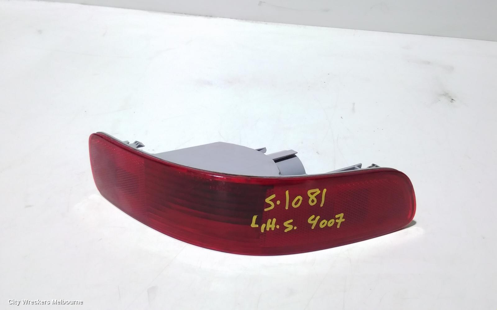 PEUGEOT 4008 LEFT TAILLIGHT, IN BUMPER, 06/2012 - 12/2017 - Image 1