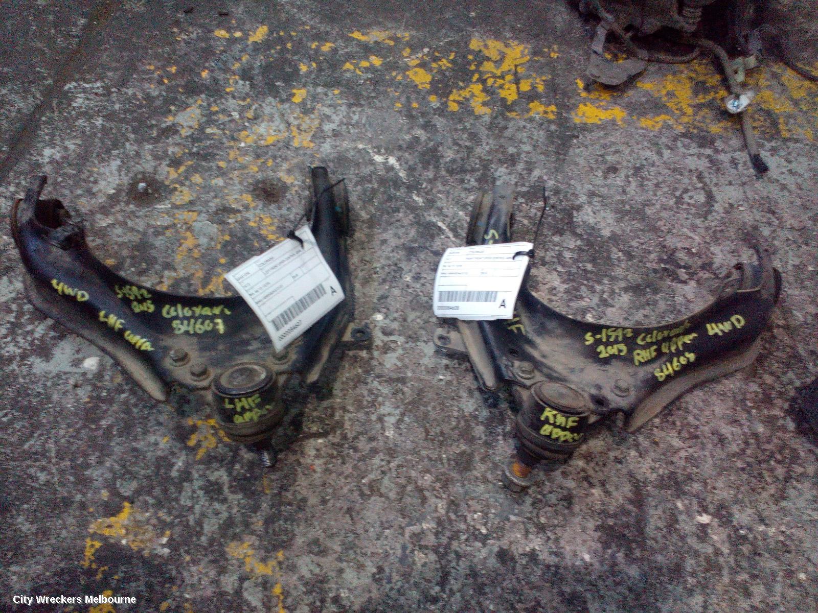 HOLDEN COLORADO RIGHT FRONT UPPER CONTROL ARM, RG, 4WD, 06/2012 - 12/2020 - Image 2