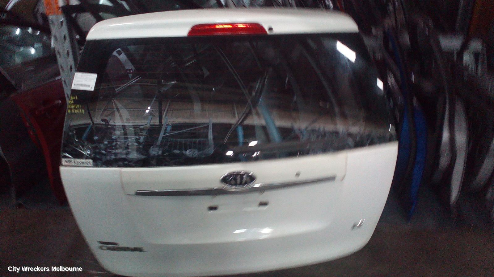 KIA CARNIVAL/GRAND CARNIVAL BOOTLID/TAILGATE, TAILGATE, VQ, NON POWER TAILGATE & NON CAMERA TYPE, 01/2006 - 12/2014 - Image 3