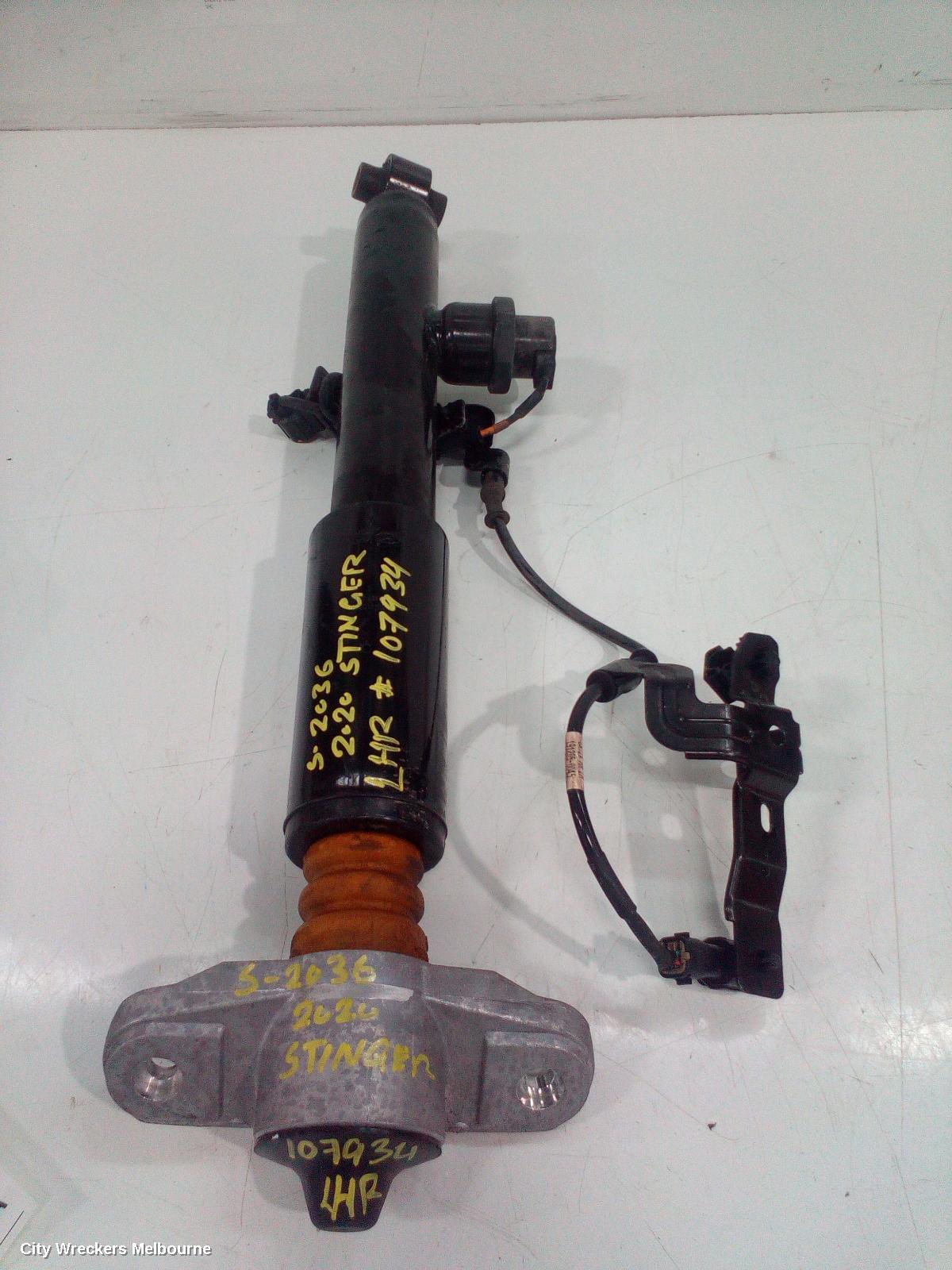 KIA STINGER SHOCK ABSORBER, LH REAR, ELECTRIC ADJUST TYPE, CK, 06/2017 ONWARDS - Image 2