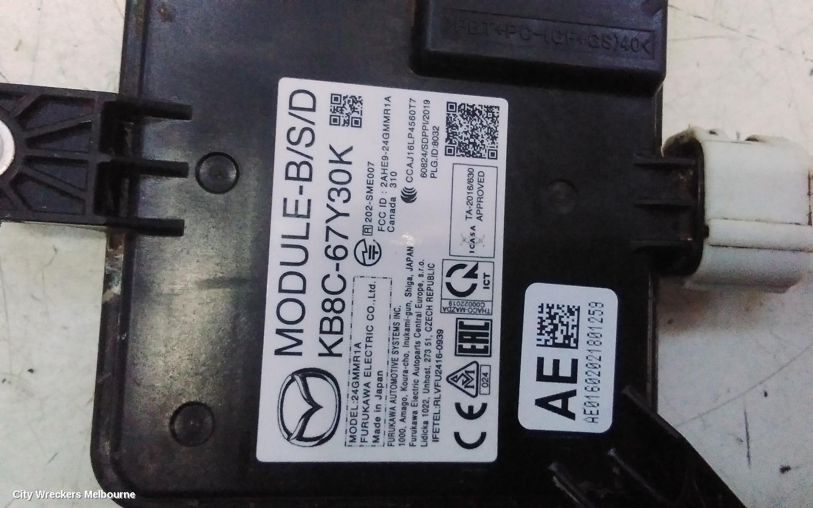 MAZDA CX8, KG, 05/2018 - 12/2023, KB8C-6Y30K  RHR BLIND SPOT MODULE: 141956 - Image 3