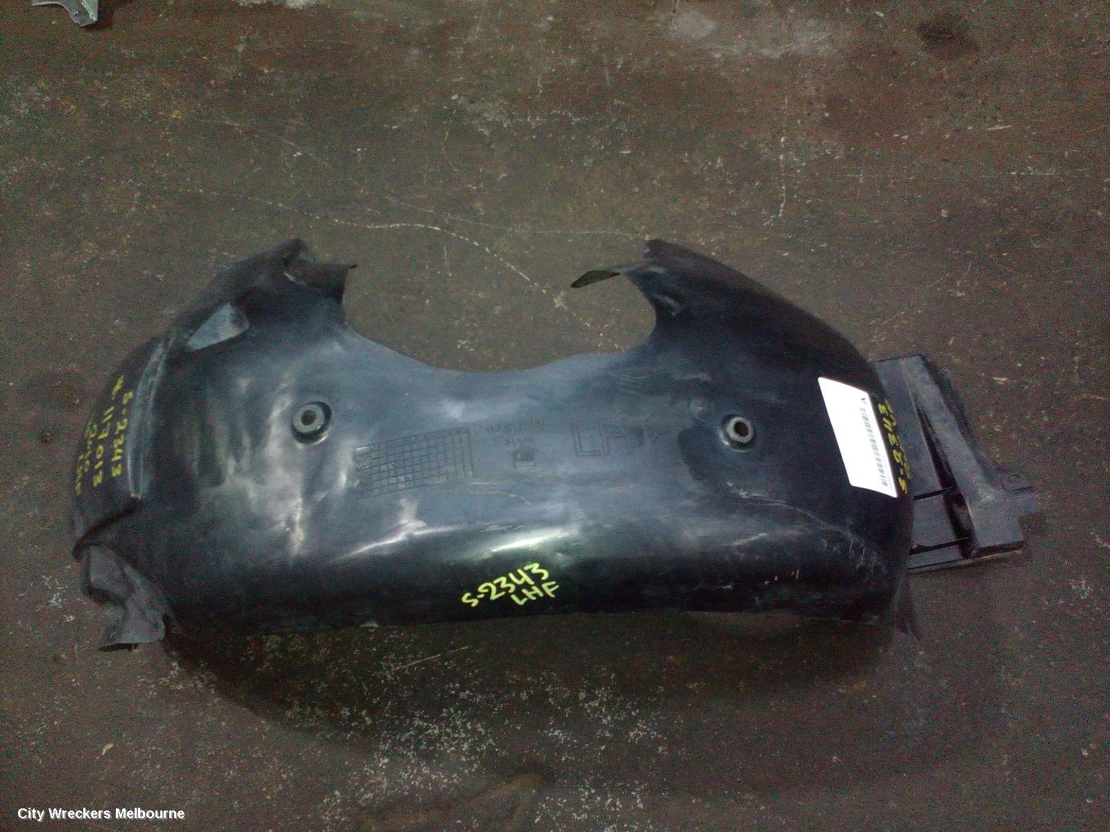 HOLDEN COMMODORE LEFT GUARD LINER, VE, FRONT, 08/2006 - 05/2013 - Image 1