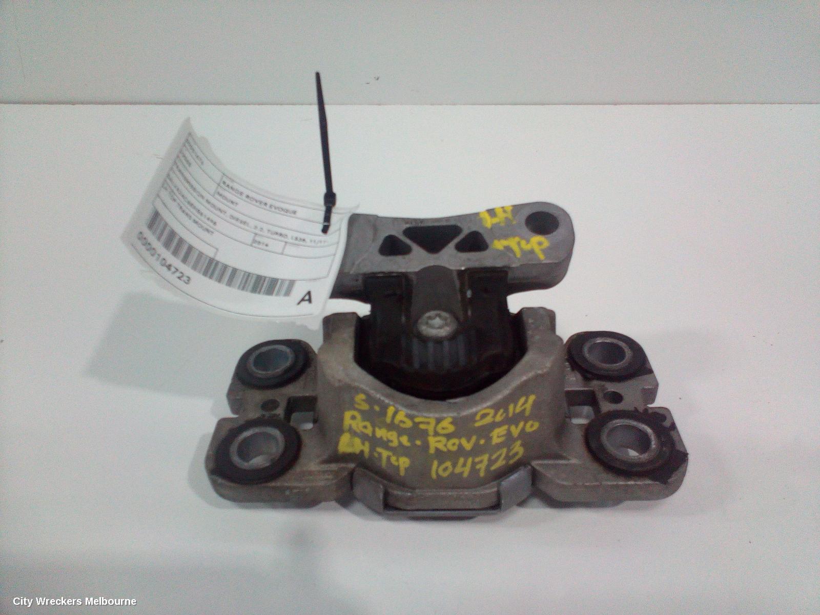 LAND ROVER RANGEROVER EVOQUE MOUNT, TRANSMISSION MOUNT, DIESEL, 2.2, TURBO, L538, 11/2011 - 08/2015 - Image 2